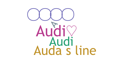 Surnom - audi