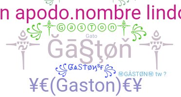 Surnom - Gaston