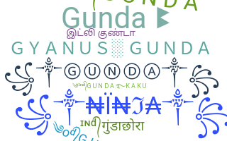 Surnom - Gunda