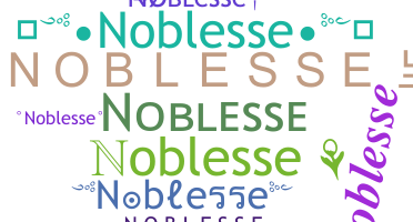 Surnom - Noblesse