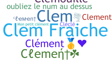 Surnom - Clement