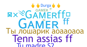 Surnom - GamerFF