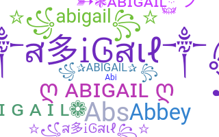 Surnom - Abigail