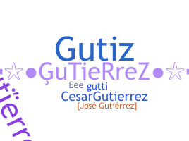 Surnom - Gutierrez