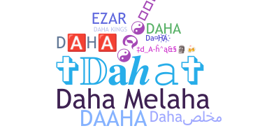 Surnom - Daha
