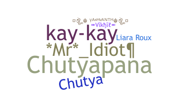 Surnom - chutya
