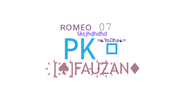 Surnom - Romeo07