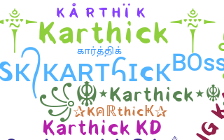 Surnom - Karthick
