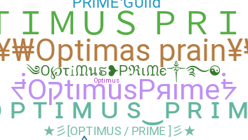 Surnom - OptimusPrime