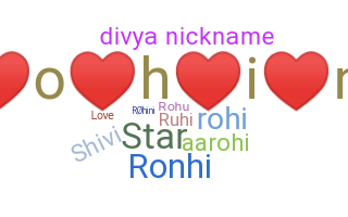 Surnom - Rohini