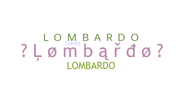 Surnom - Lombardo