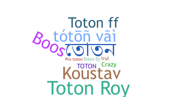 Surnom - Toton