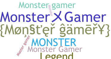 Surnom - monstergamer