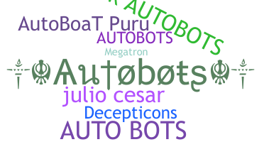Surnom - Autobots