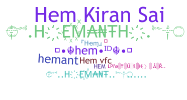Surnom - hem