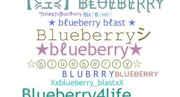 Surnom - blueberry