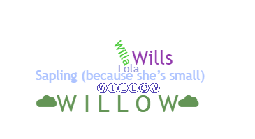 Surnom - Willow