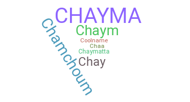 Surnom - Chayma